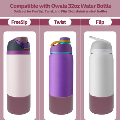 Thermos Silicone Boot Anti-Slip For Owala 24oz 32oz 40oz Protective Sleeve