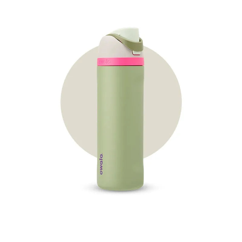 Owala insulated cup, straw cup, stainless steel water cup, high-value gift cup, 710ml