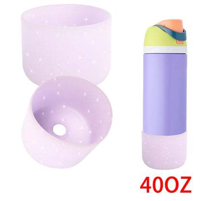 Thermos Silicone Boot Anti-Slip For Owala 24oz 32oz 40oz Protective Sleeve
