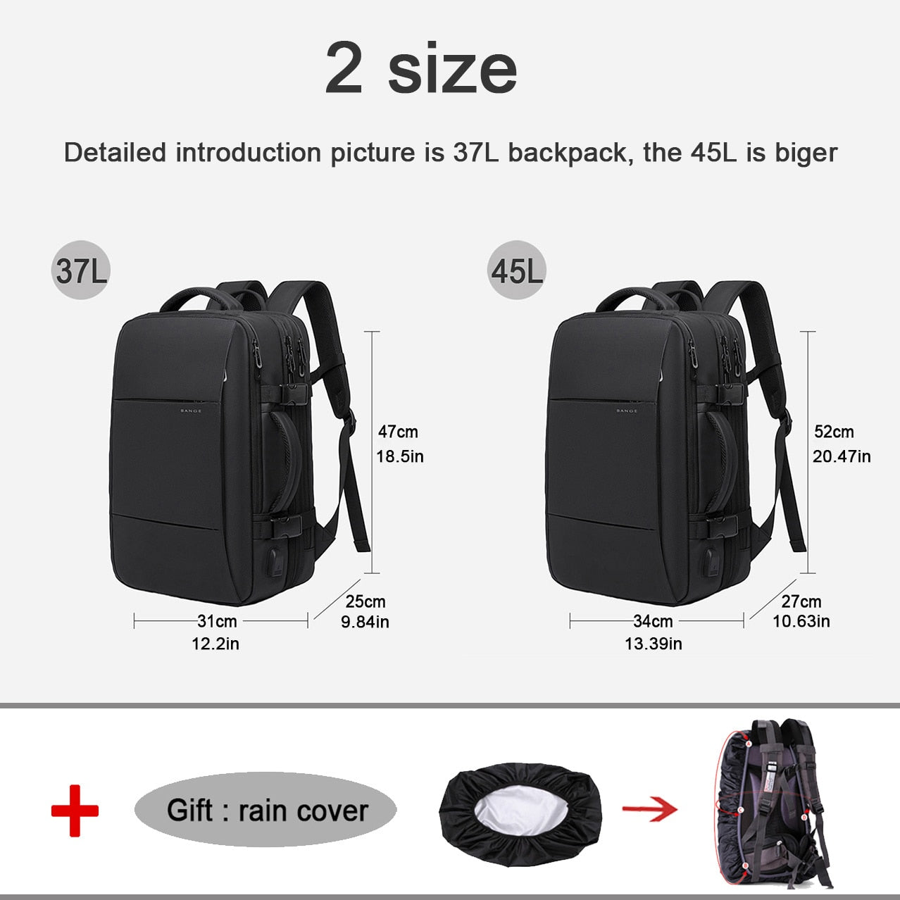 Bange Travel Backpack