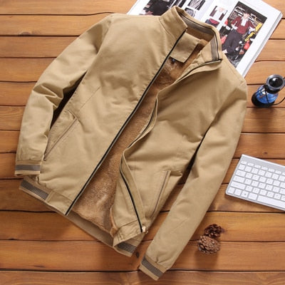 Fleece Bomber Jacket