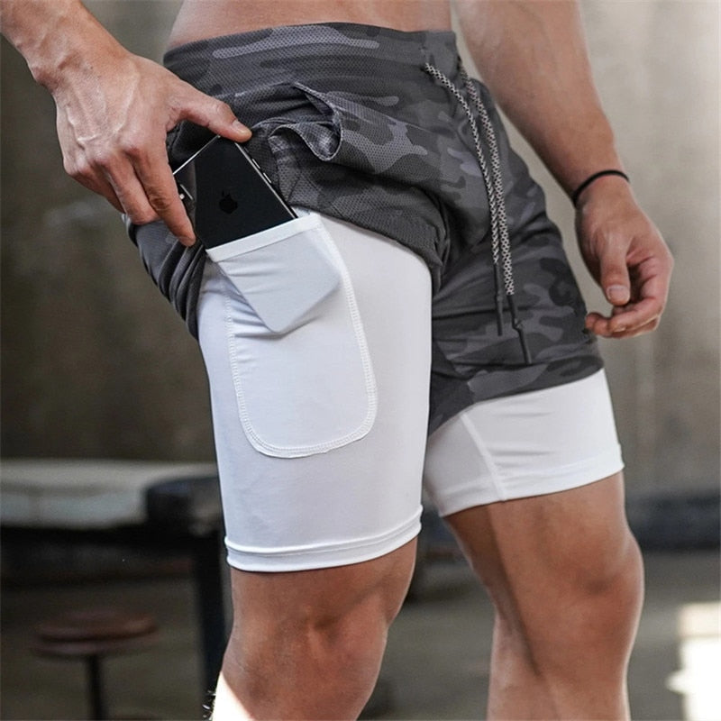 2 in 1 Workout Shorts