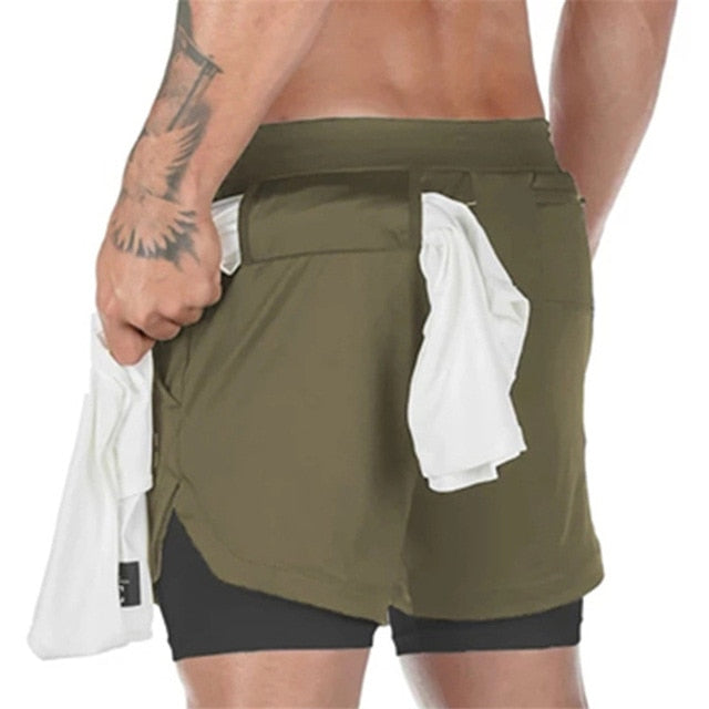 2 in 1 Workout Shorts