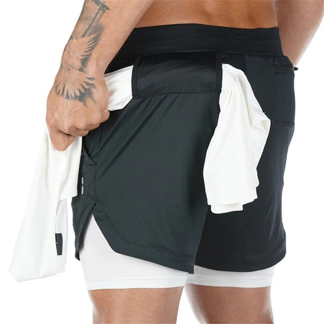 2 in 1 Workout Shorts