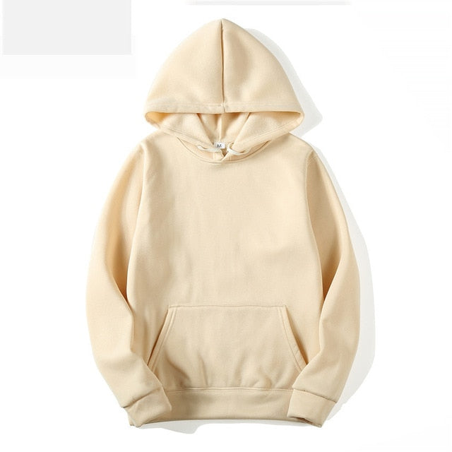 Casual Hoodies Solid Colors for Men and Women