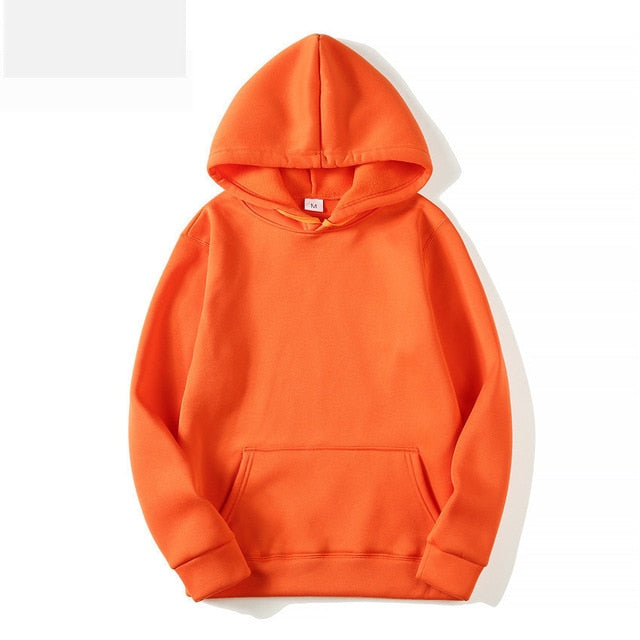 Casual Hoodies Solid Colors for Men and Women