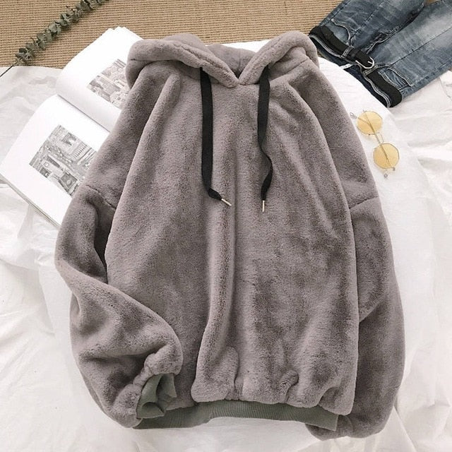 Hooded Fleece Sweater