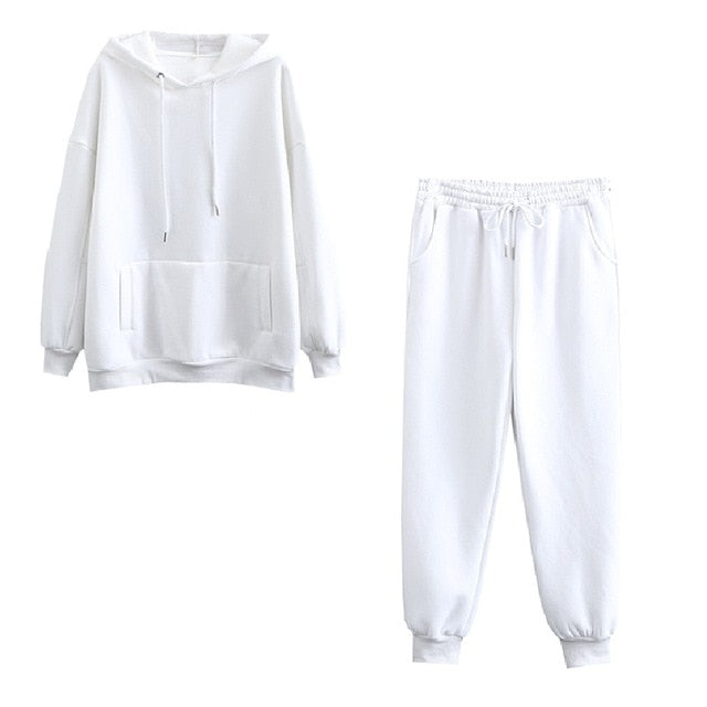 Women’s Thick Cotton Tracksuit Set