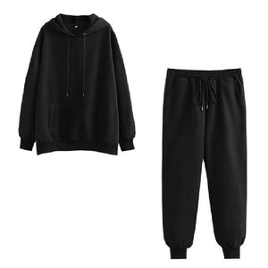 Women’s Thick Cotton Tracksuit Set