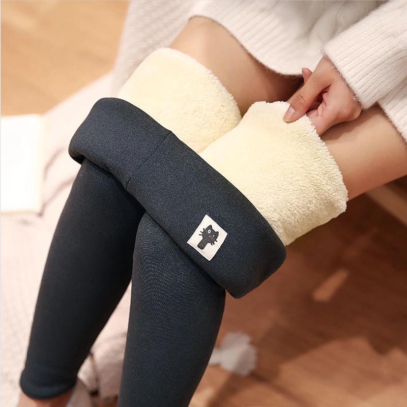 High Waisted Fleece Leggings