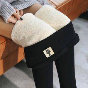 High Waisted Fleece Leggings