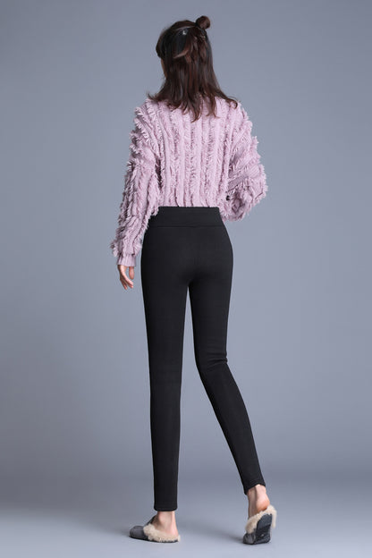 High Waisted Fleece Leggings