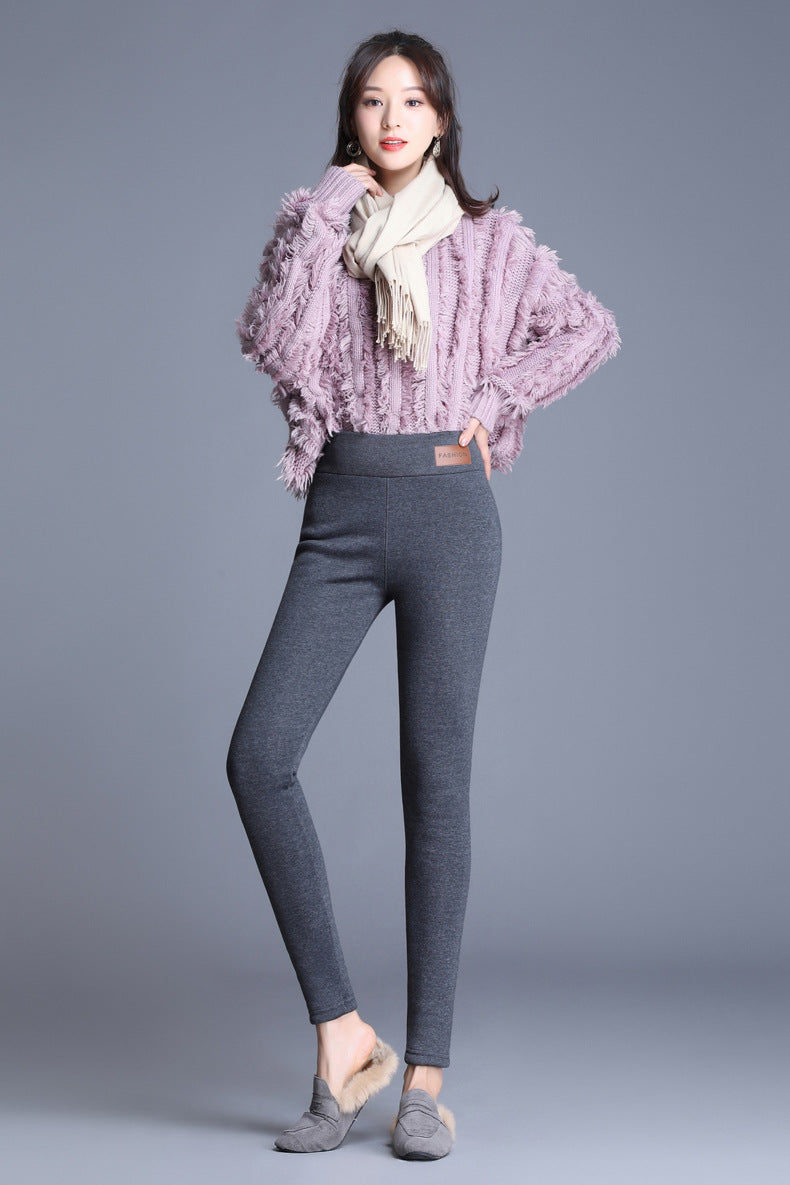 High Waisted Fleece Leggings
