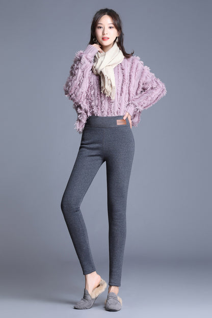 High Waisted Fleece Leggings