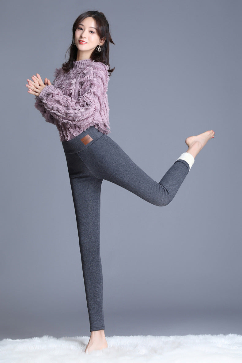 High Waisted Fleece Leggings