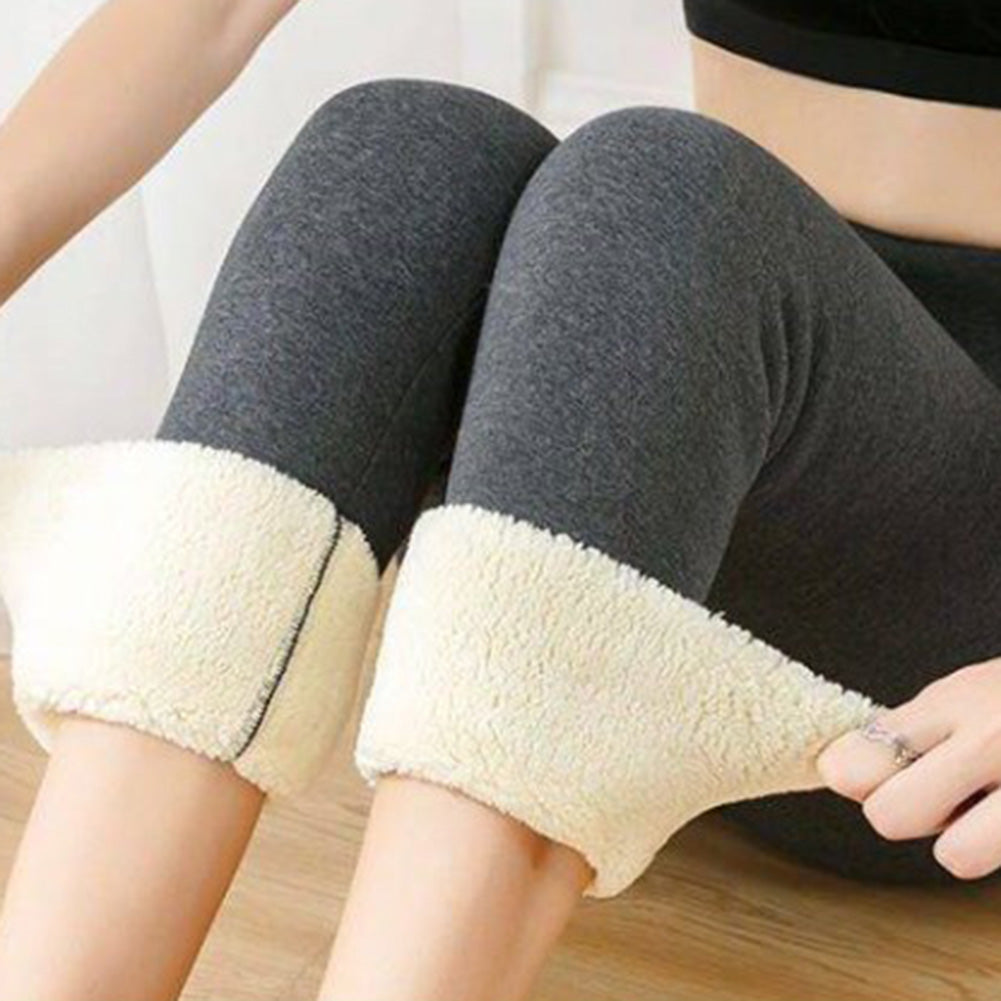 High Waisted Fleece Leggings